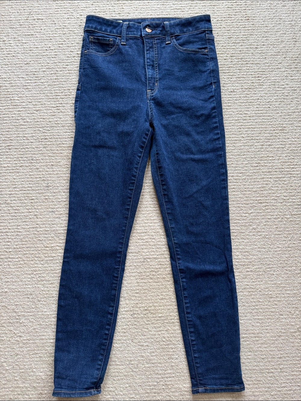 GAP Women's Dark Blue Universal Jeggings - Sky High Rise